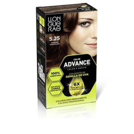 Llongueras Permanent Colour Color Advance No 525 Chocolate Brown