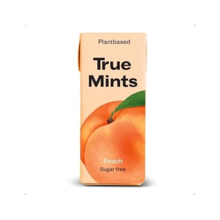 True Mints Peach Mints 13g Vegan Sugar Free