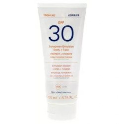 Korres Yoghurt Sunscreen Emulsion Body & Face Spf30 200 Ml