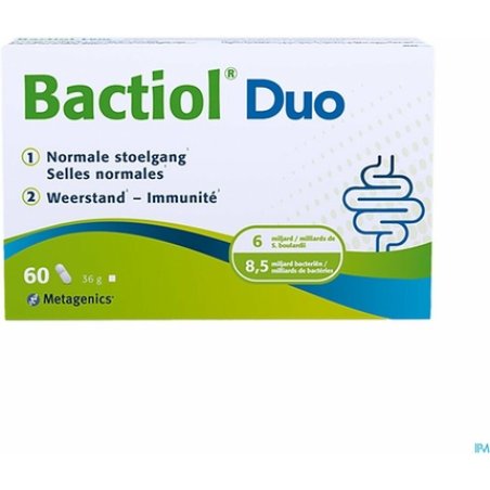 Metagenics Bactiol Duo 60 Capsules