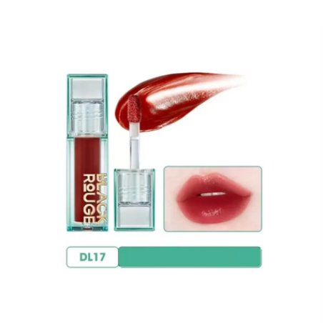 Black Rouge Double Layer Over Velvet 3 Dl17 Red Sapphire Velvety Lip Gloss