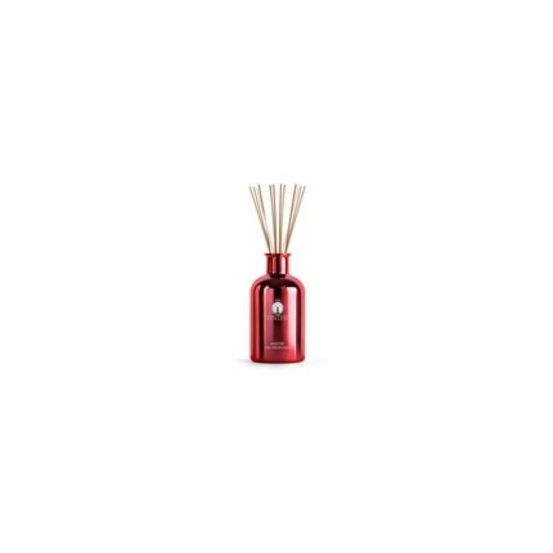 Collesi Red Wicker Room Diffuser 500ml With 300ml Essence And Sticks