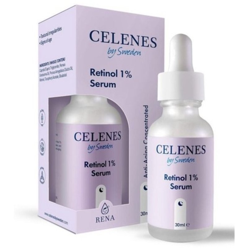 Celenes Retinol 1 Serum 30 Ml