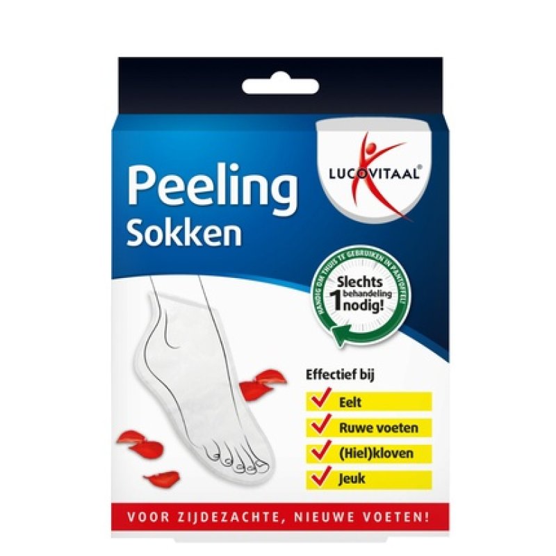 Lucovitaal Peeling Socks 1 Pair