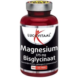 Lucovitaal Magnesium 375mg Bisglycinate Tablets