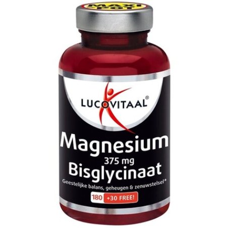 Lucovitaal Magnesium 375mg Bisglycinate Tablets