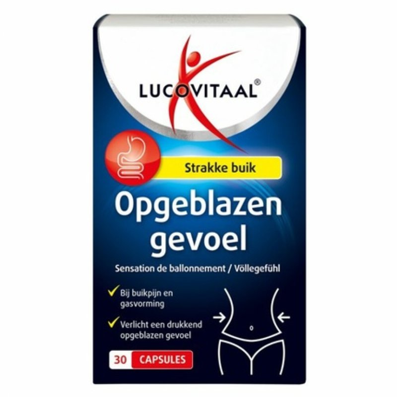 Lucovitaal Bloated Feeling 30 Capsules
