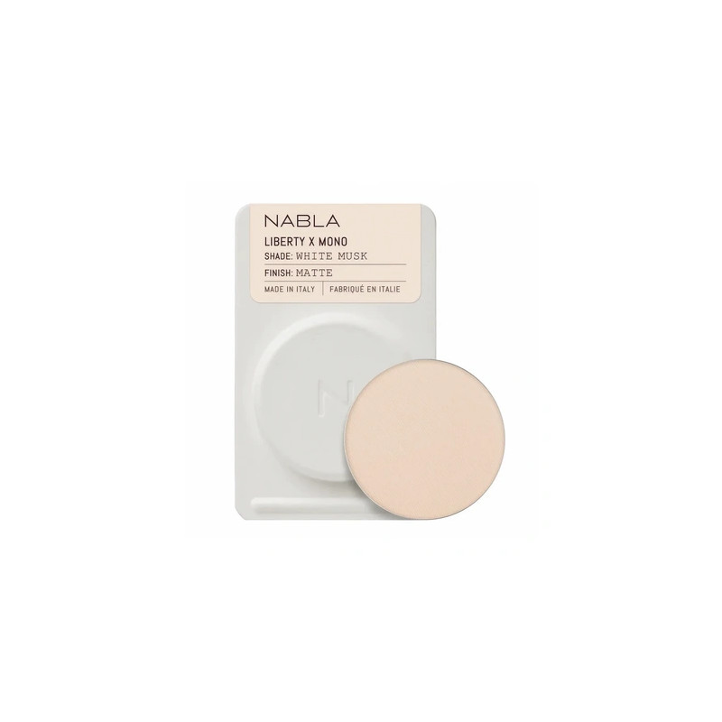 Nabla Liberty X Mono Matte White Musk Single Eyeshadow In Multiple Finishes