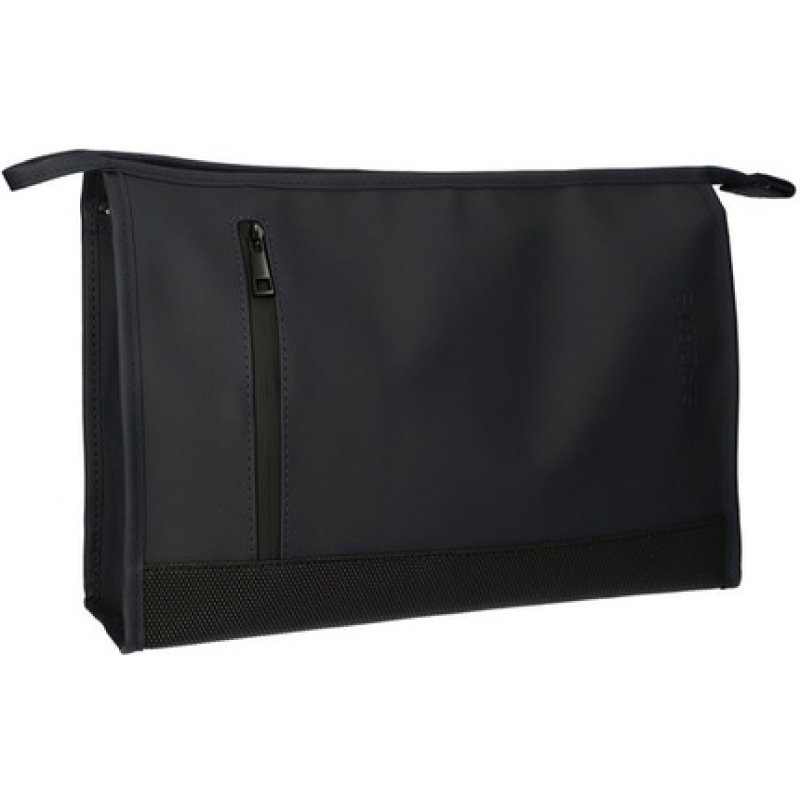 Blisso Toiletry Bag Rubber Bottom Black 35x24cm