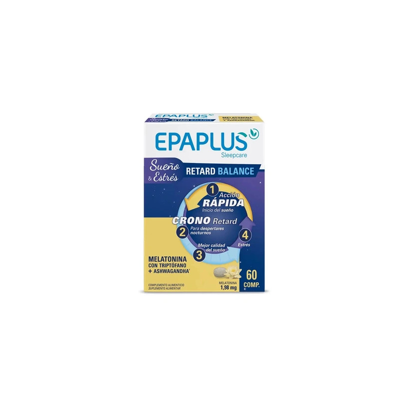 Epaplus Sleepcare Retard Balance Sleep And Stress 60 Tablets