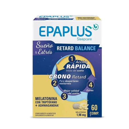 Epaplus Sleepcare Retard Balance Sleep And Stress 60 Tablets