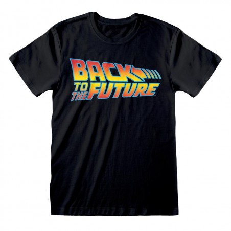 BACK TO THE FUTURE - Original Logo - T-Shirt Homme (M)