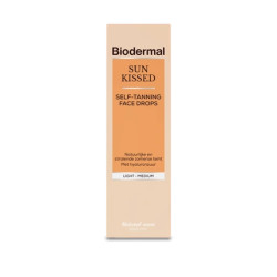 Biodermal Sun Tan Kissed Self Tanning Face Drops 30 Ml