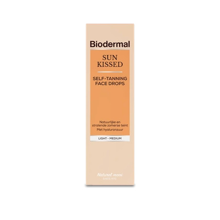 Biodermal Sun Tan Kissed Self Tanning Face Drops 30 Ml
