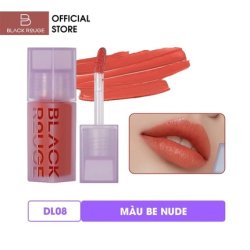 Black Rouge Double Layer Over Velvet Lipstick Dl08