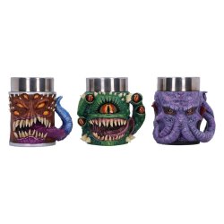 DONJONS & DRAGONS - Mini Monstre - Set de 3 Mini Chope 8.8cm
