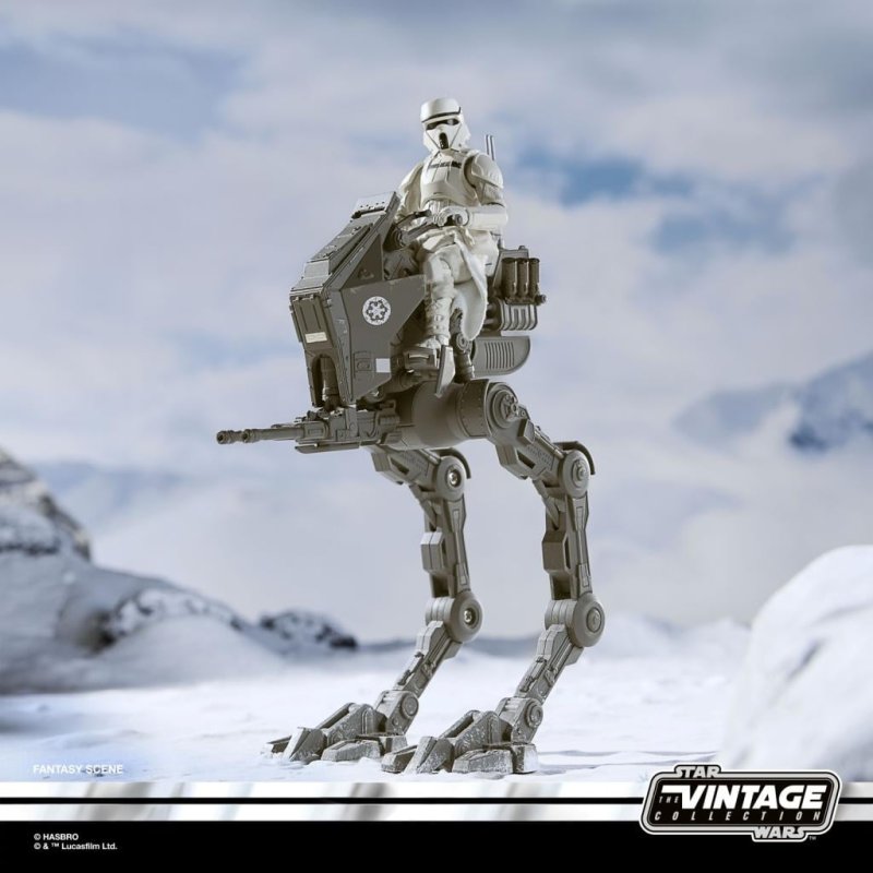 MANDALORIAN - Imperial Remnant AT-RT -Figurine Vintage Collection 10cm