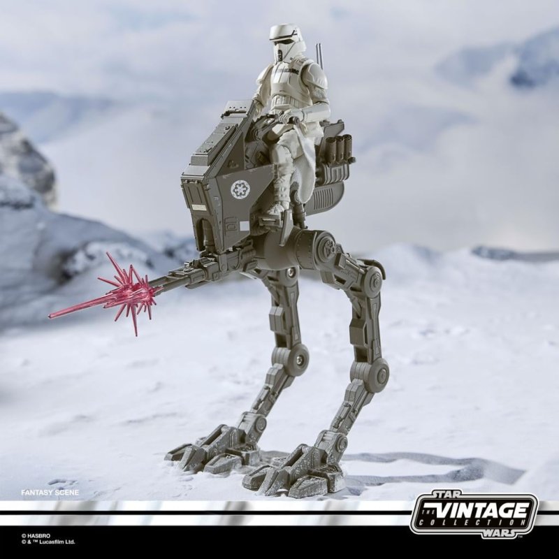 MANDALORIAN - Imperial Remnant AT-RT -Figurine Vintage Collection 10cm