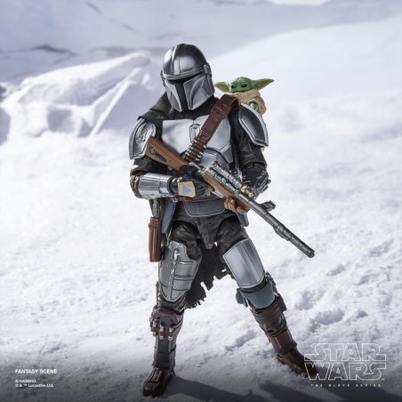 THE MANDALORIAN - Mandalorian & Grogu - Figure Black Series 15cm