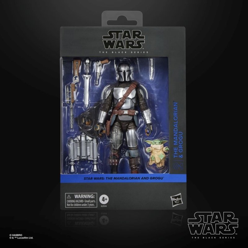 THE MANDALORIAN - Mandalorian & Grogu - Figure Black Series 15cm