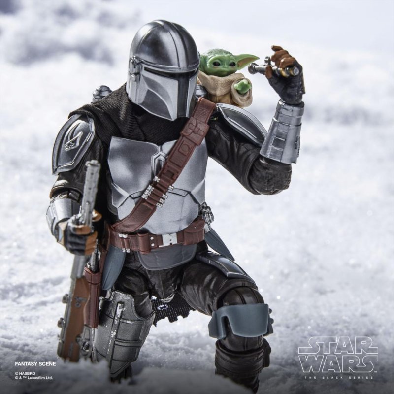 THE MANDALORIAN - Mandalorian & Grogu - Figure Black Series 15cm
