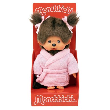MONCHHICHI - Peignoir - Peluche 20cm