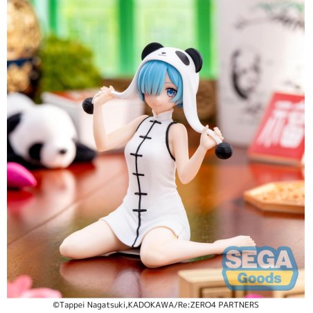 RE ZERO - Rem "Panda" - Figurine Yumemirize cm