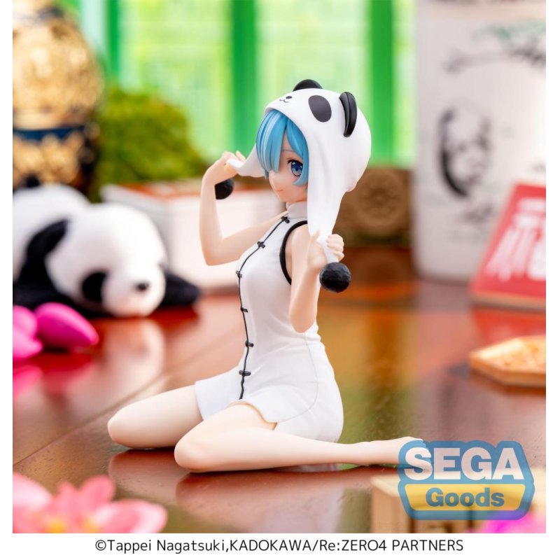 RE ZERO - Rem "Panda" - Figurine Yumemirize cm