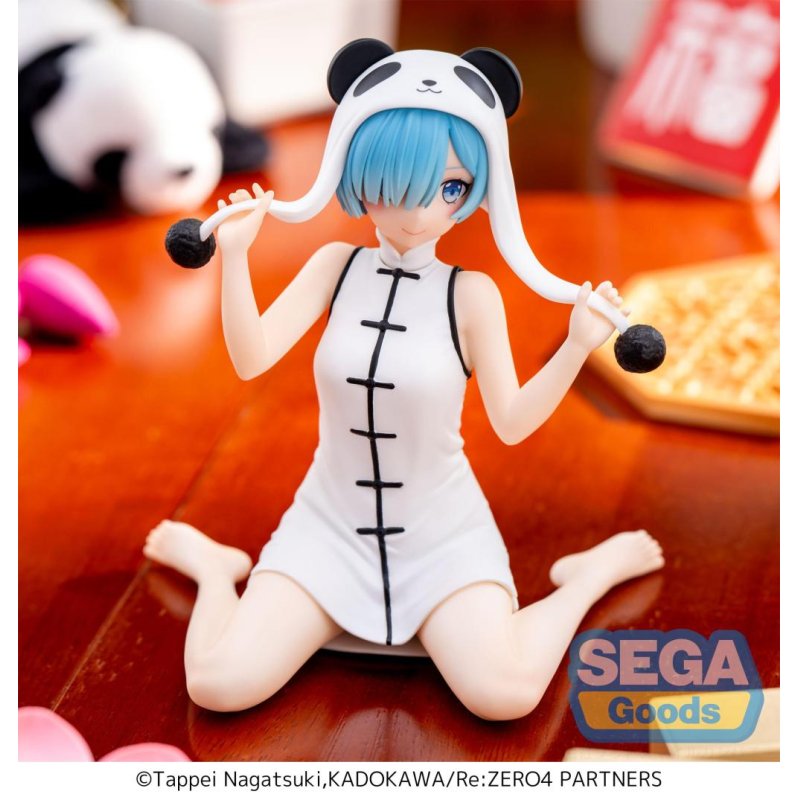 RE ZERO - Rem "Panda" - Figurine Yumemirize cm