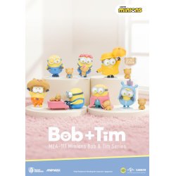 MINIONS - Bob & Tim Series - Blind Box Set 6 Figurine 6.3cm