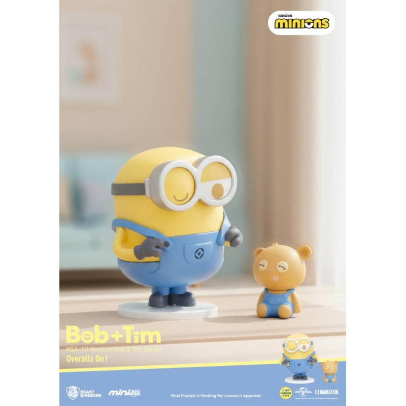 MINIONS - Bob & Tim Series - Blind Box Set 6 Figurine 6.3cm