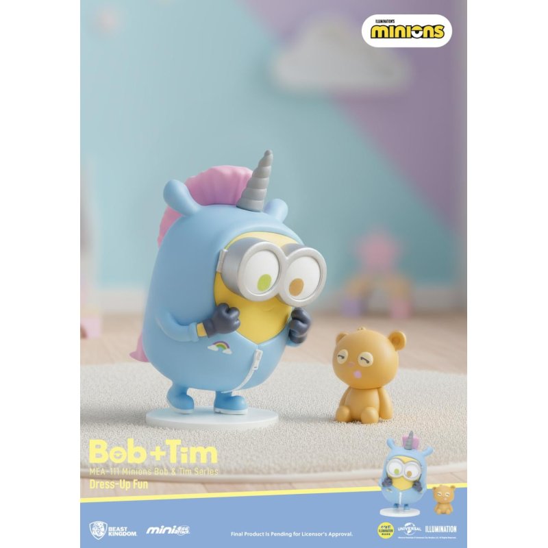 MINIONS - Bob & Tim Series - Blind Box Set 6 Figurine 6.3cm