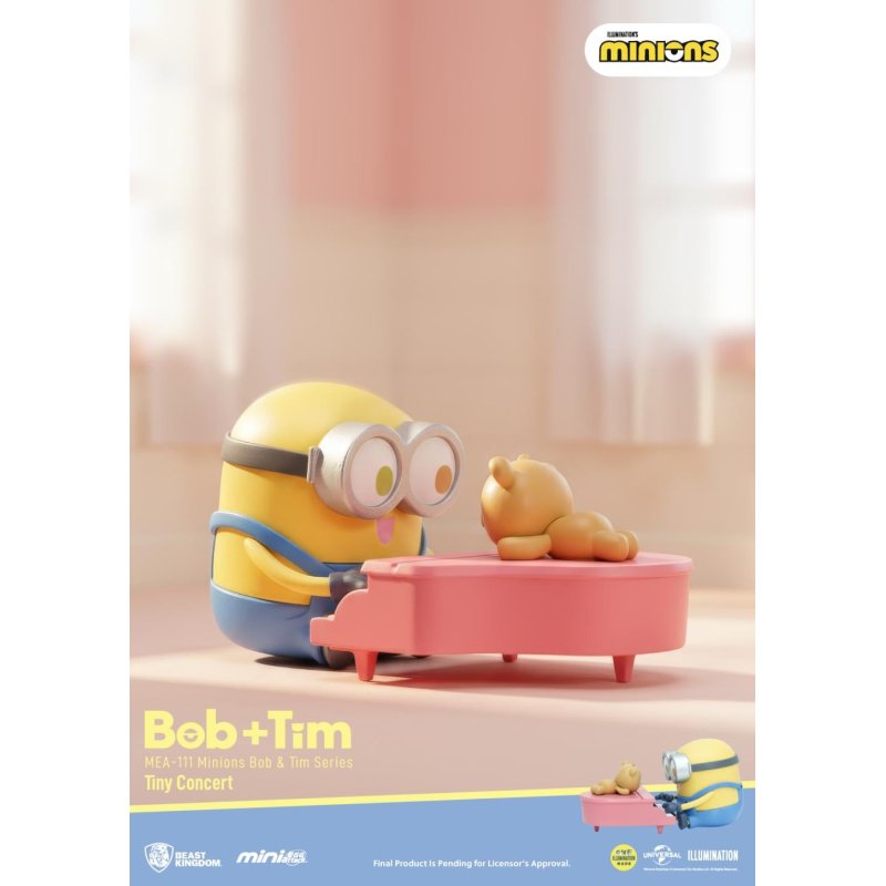 MINIONS - Bob & Tim Series - Blind Box Set 6 Figurine 6.3cm