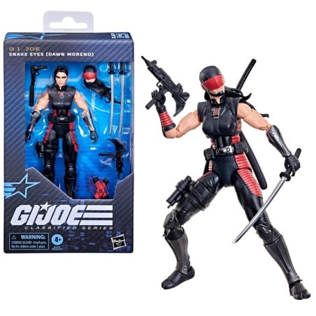 G.I. JOE - Snake Eyes (Dawn Moreno) - Fig. Classified Series 197 15cm