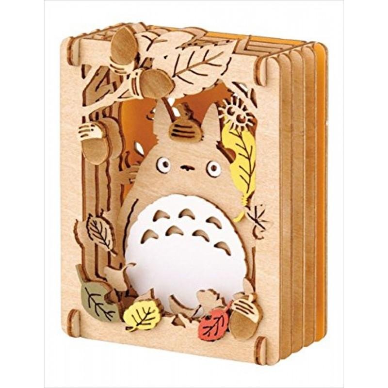 MON VOISIN TOTORO - Totoro Forêt - Théâtre de papier Style Bois