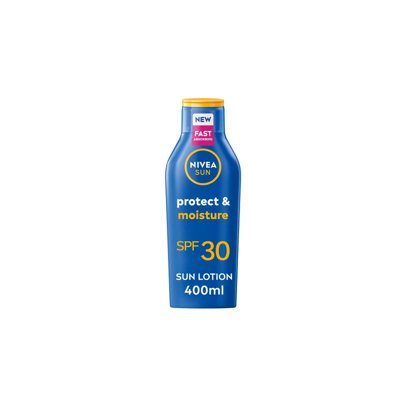 Nivea Nivea Sun Protect & Moisture Sun Cream Lotion Spf 30 400 Ml