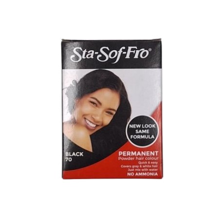 Ssf Hair Dye Powder 8 Grams 70 Black