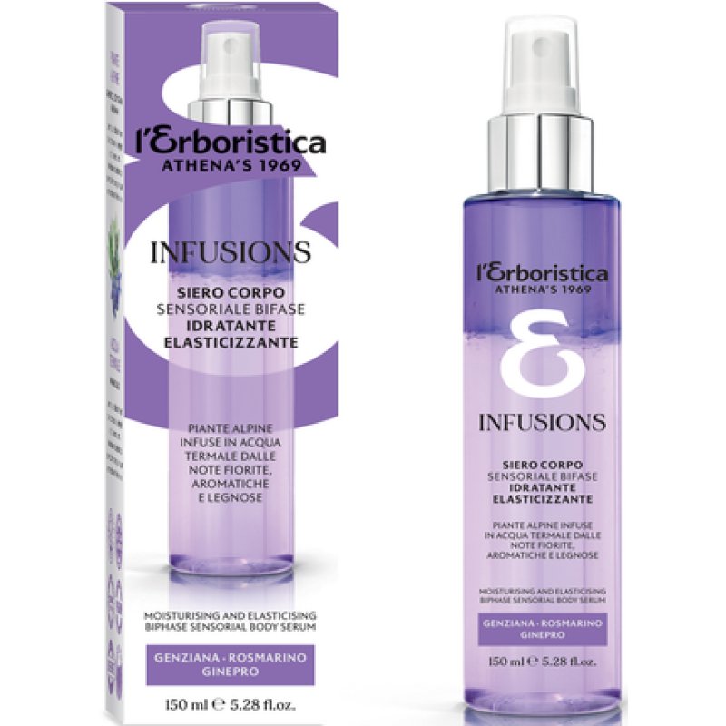 L'Erboristica Di Athena's Since 1969 L'Erboristica Infusions Moisturizing And Elasticizing Body Serum With Gentian
