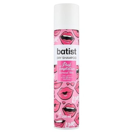 Batist Pink Temptation Dry Shampoo With Vanilla Fragrance 200 Ml