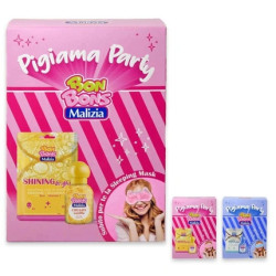 Malizia Bon Bons Pyjama Party Eau De Toilette 50 Ml Assorted With Face Mask And Sleeping Mask