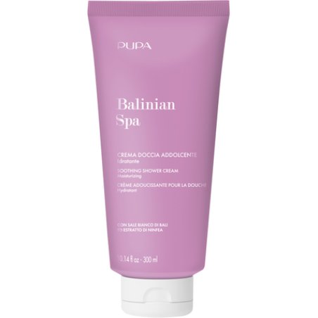 Pupa Balinian Spa Moisturizing Softening Shower Cream Tube 300 Ml