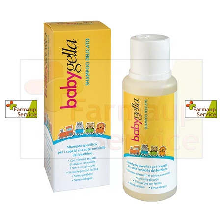 Babygella Delicate Shampoo Specific For Sensitive Baby Skin 250 Ml
