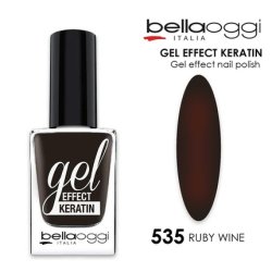 Bella Oggi Gel Effect Keratin Nail Polish With Keratin 535