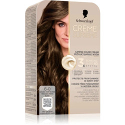 Schwarzkopf Creme Supreme Permanent Hair Dye Color 60 Natural Dark Blonde 60 Ml