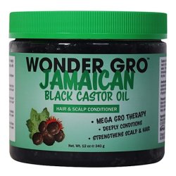 Afam Concept Wonder Gro Jamaican Black Castor Hair & Scalp Conditioner 12oz