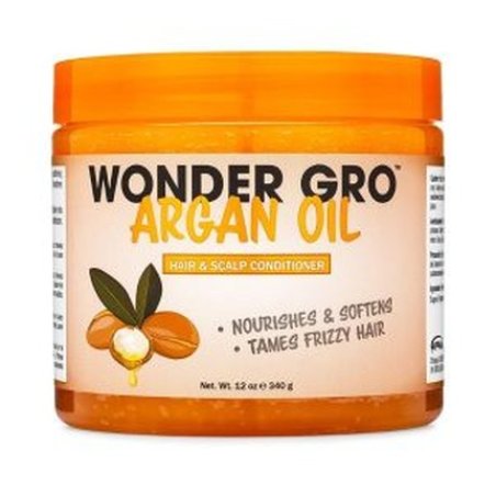 Wonder Gro Argan Oil Hair & Scalp Conditioner 12 Ounces 340 Grams