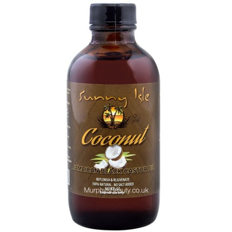Sunny Isle Coconut Jamaican Black Castor Oil 4oz