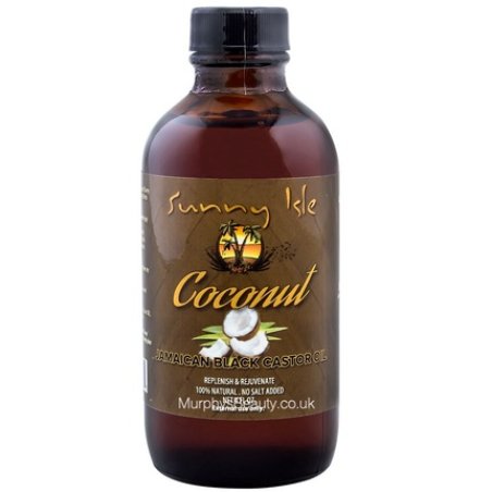 Sunny Isle Coconut Jamaican Black Castor Oil 4oz