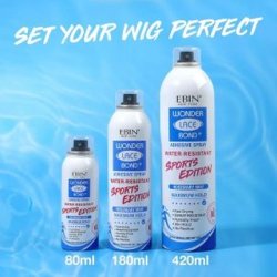 Ebin Wonder Lace Bond Adhesive Spray Sports Edition