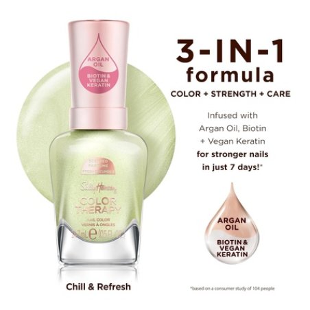 Sally Hansen Color Therapy Scented Nail Polish with Biotin and Argan Oil